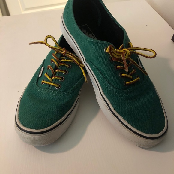 ❌SOLD❌Vans Authentic Low Top Green Shoe - Picture 3 of 9